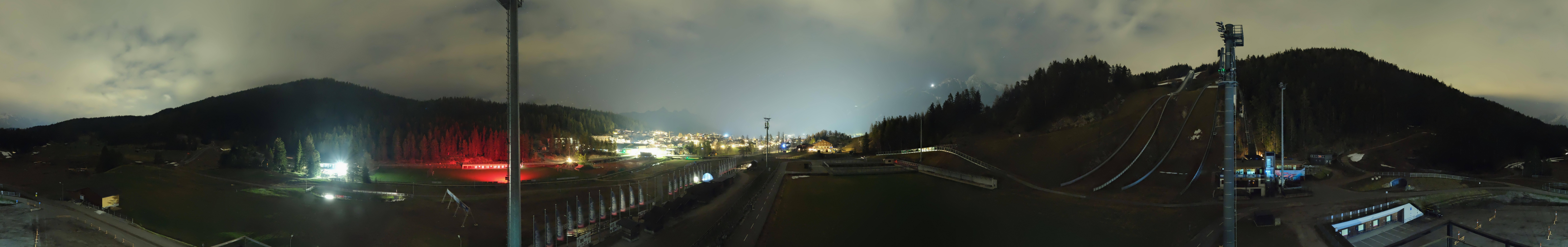 Archiv Foto Webcam Seefeld: Rundblick Casino Arena