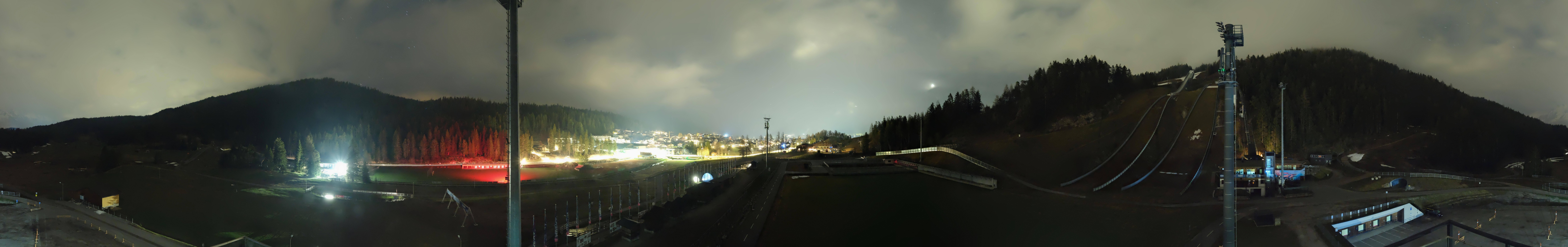 Archiv Foto Webcam Seefeld: Rundblick Casino Arena