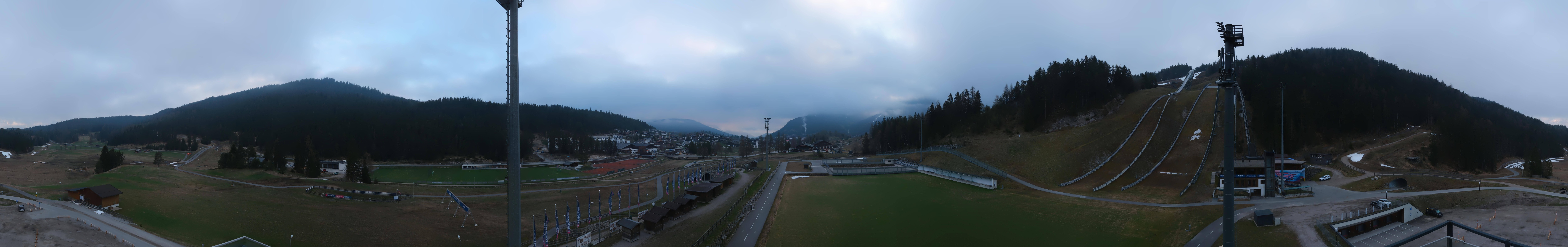 Archiv Foto Webcam Seefeld: Rundblick Casino Arena