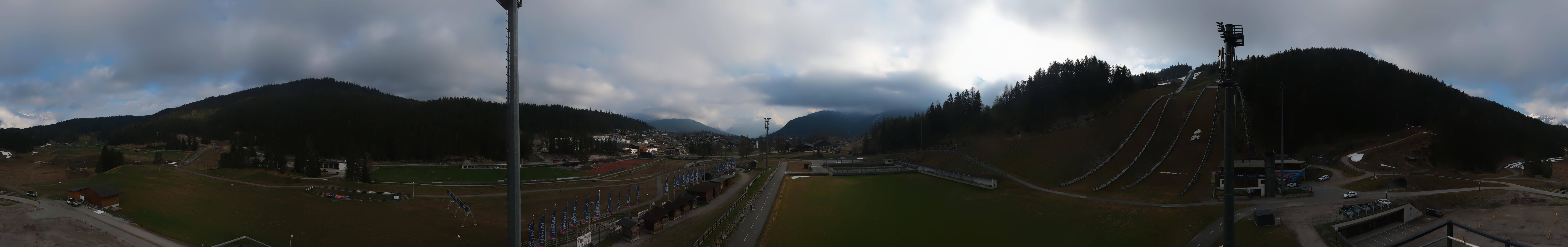 Archiv Foto Webcam Seefeld: Rundblick Casino Arena