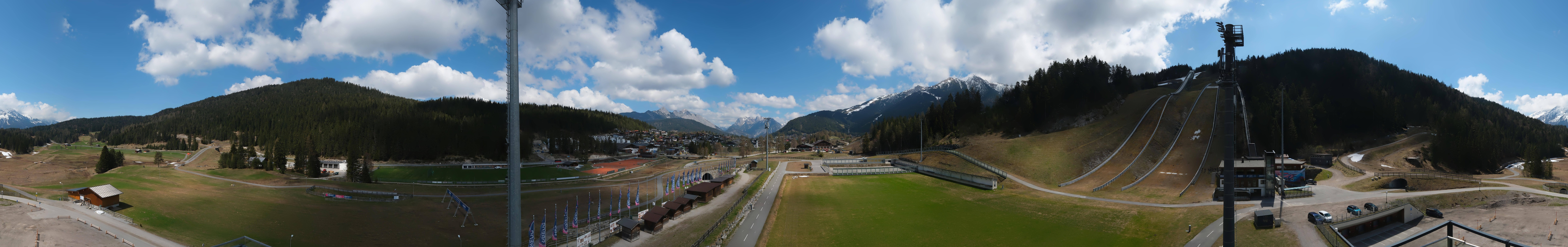 Archived image Webcam Panoramic view Seefeld Casino Arena