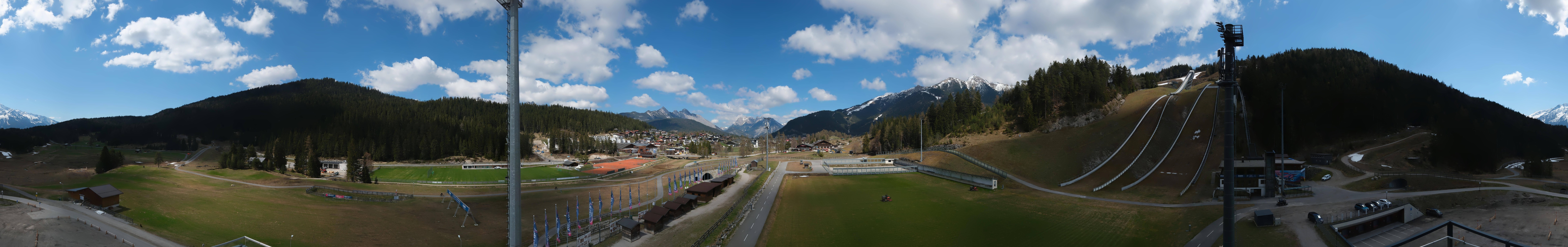 Archiv Foto Webcam Seefeld: Rundblick Casino Arena