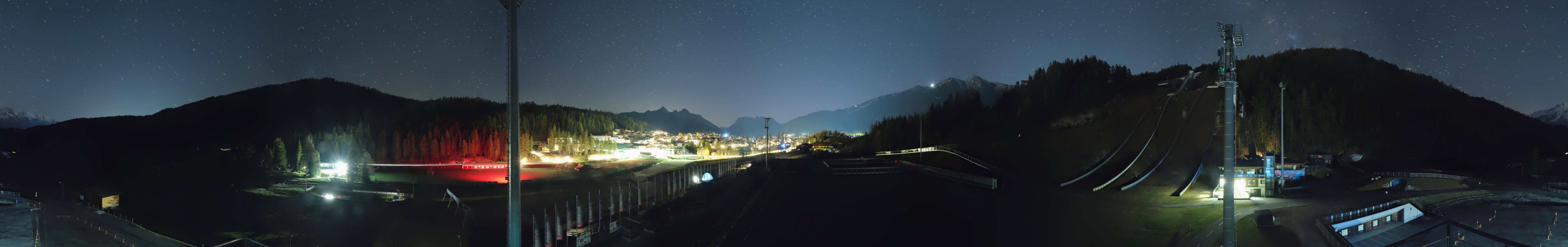 Archived image Webcam Panoramic view Seefeld Casino Arena