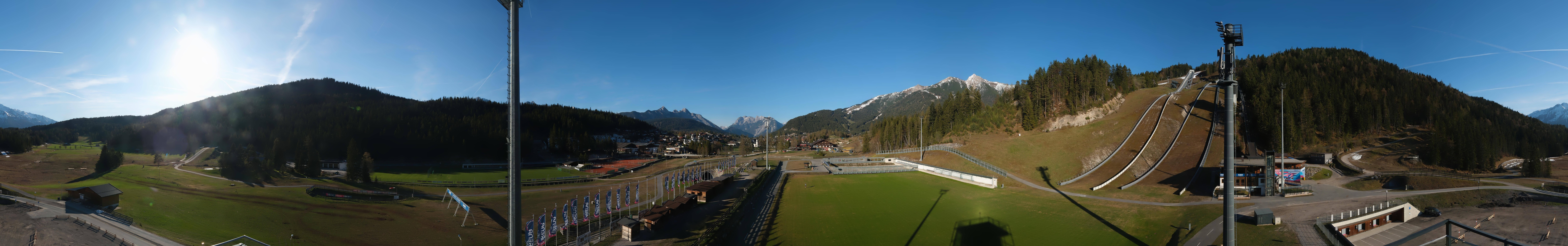 Archived image Webcam Panoramic view Seefeld Casino Arena