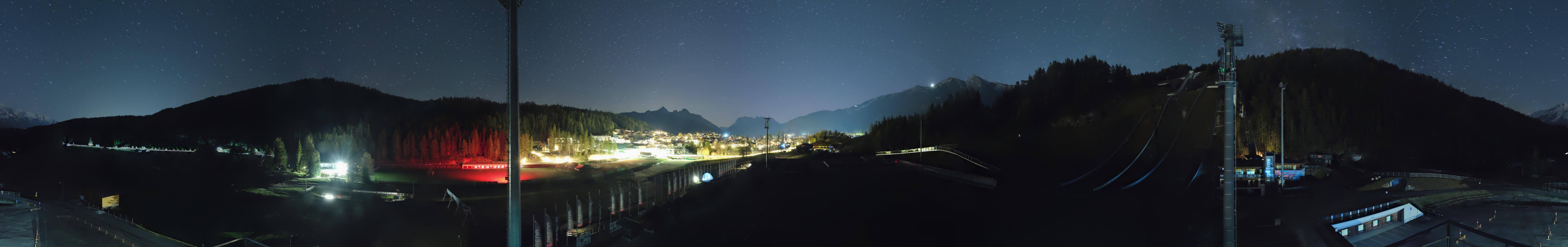 Archiv Foto Webcam Seefeld: Rundblick Casino Arena