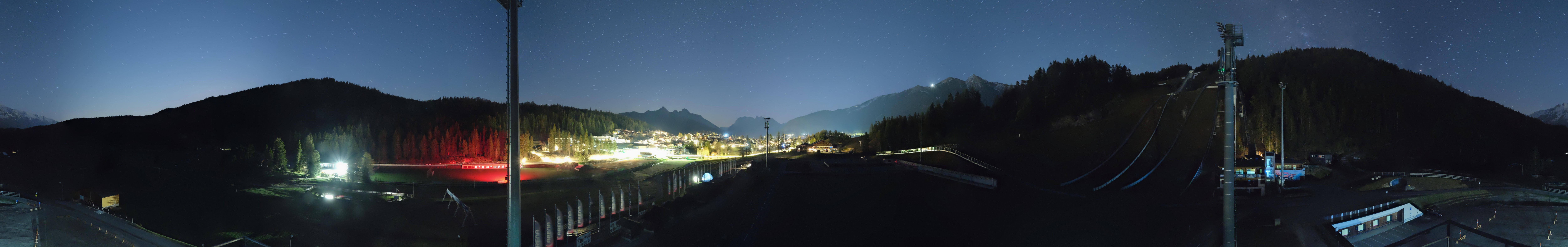 Archiv Foto Webcam Seefeld: Rundblick Casino Arena