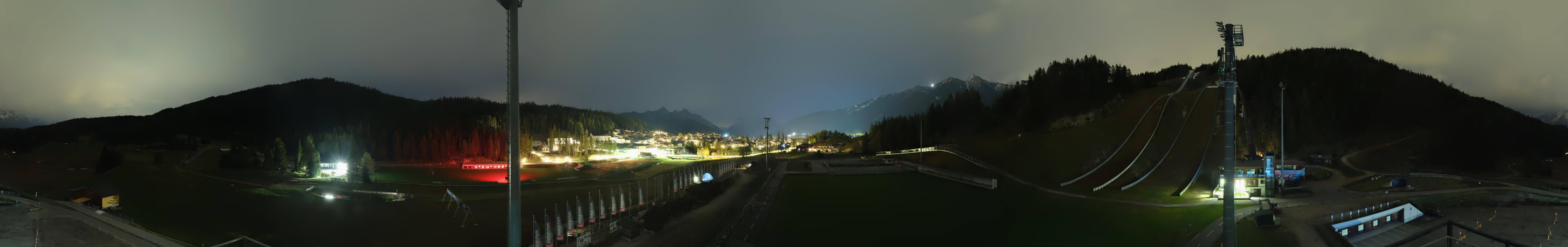 Archiv Foto Webcam Seefeld: Rundblick Casino Arena