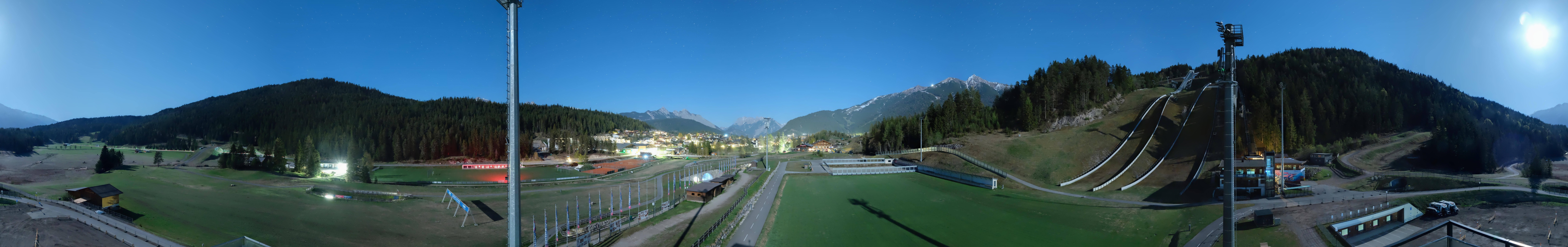 Archiv Foto Webcam Seefeld: Rundblick Casino Arena