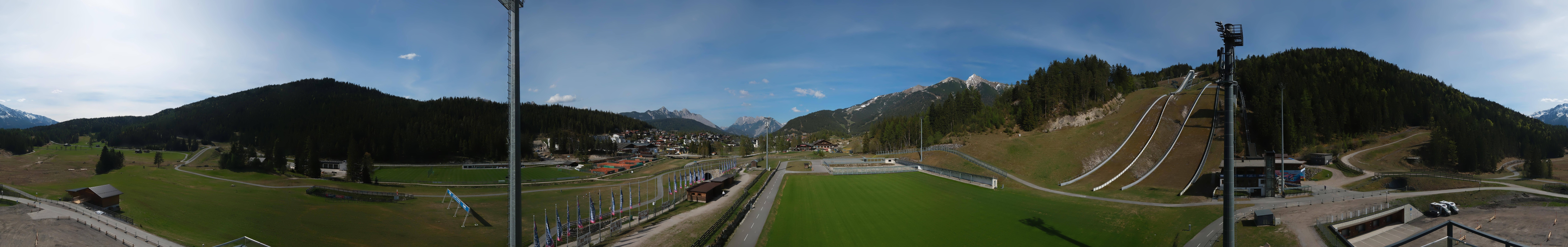 Archiv Foto Webcam Seefeld: Rundblick Casino Arena