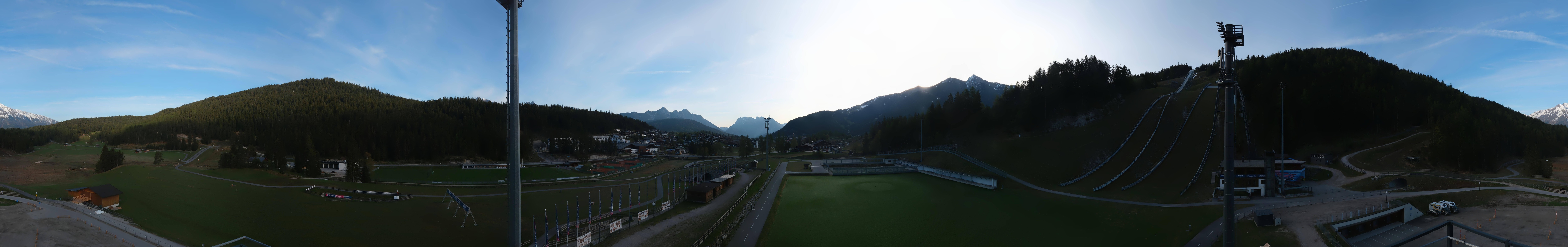 Archived image Webcam Panoramic view Seefeld Casino Arena
