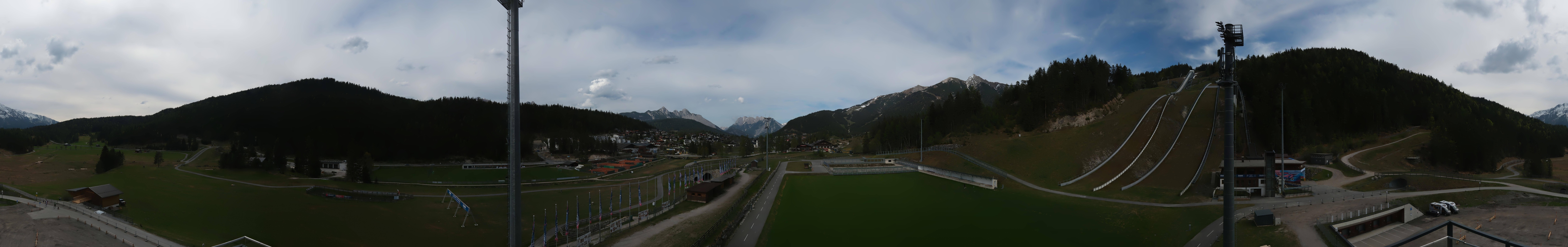 Archived image Webcam Panoramic view Seefeld Casino Arena