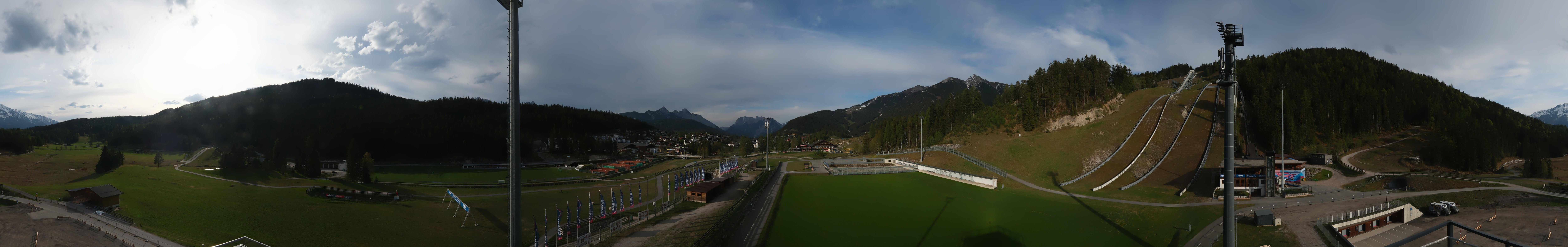 Archived image Webcam Panoramic view Seefeld Casino Arena