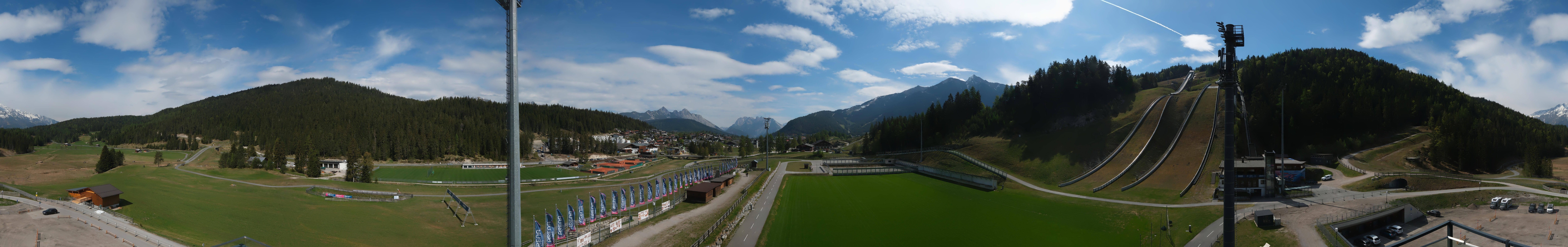 Archived image Webcam Panoramic view Seefeld Casino Arena