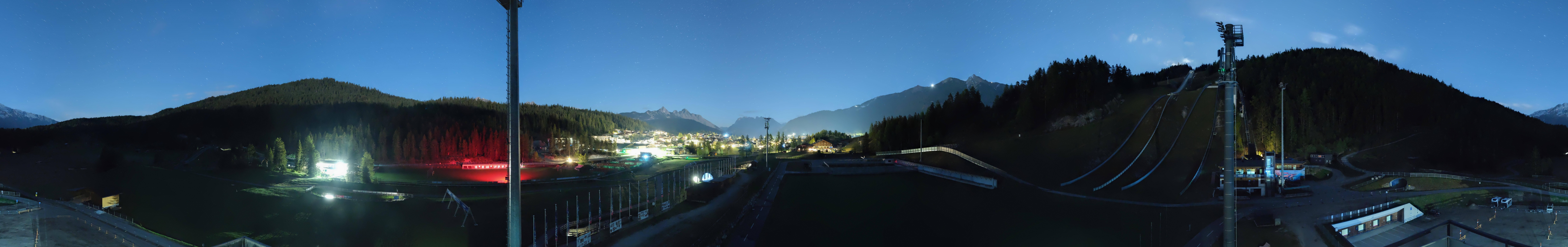 Archiv Foto Webcam Seefeld: Rundblick Casino Arena
