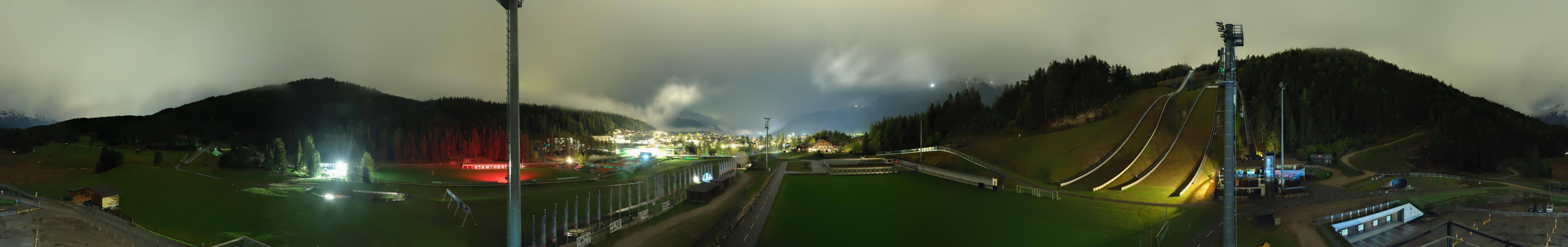 Archiv Foto Webcam Seefeld: Rundblick Casino Arena