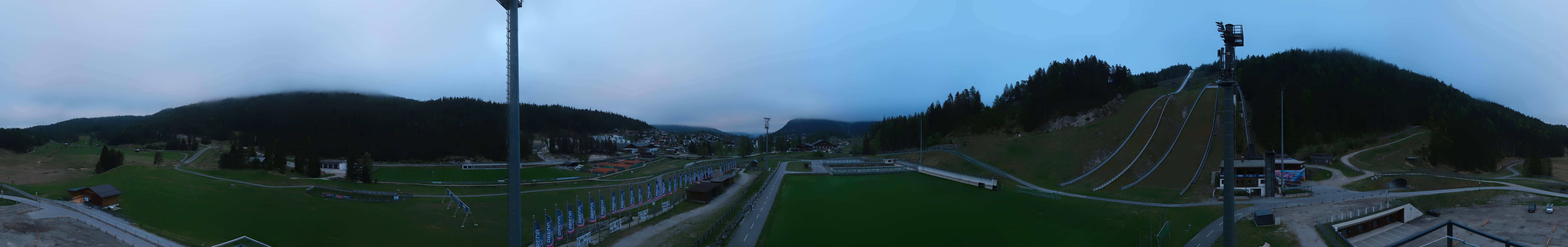 Archiv Foto Webcam Seefeld: Rundblick Casino Arena