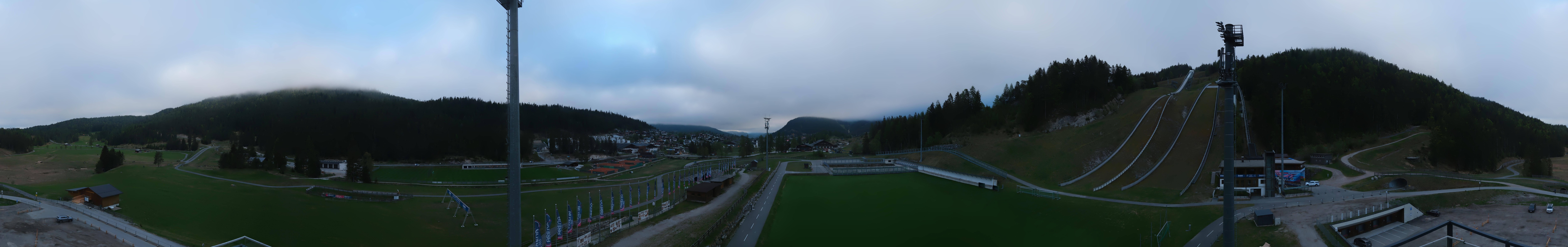 Archiv Foto Webcam Seefeld: Rundblick Casino Arena