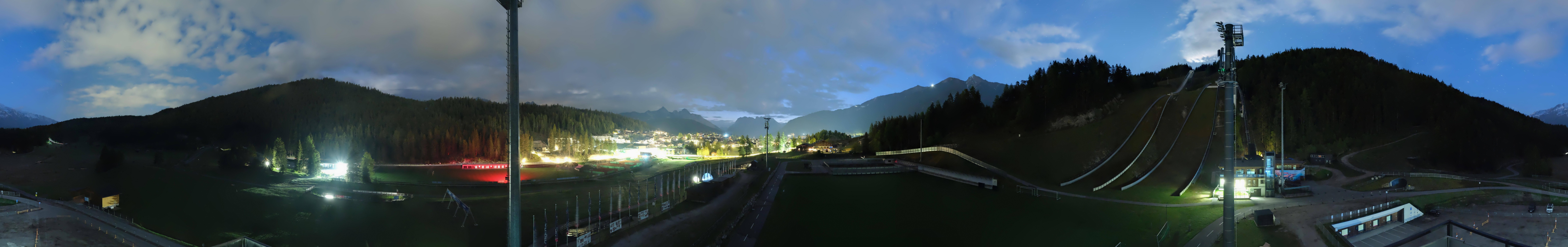 Archiv Foto Webcam Seefeld: Rundblick Casino Arena