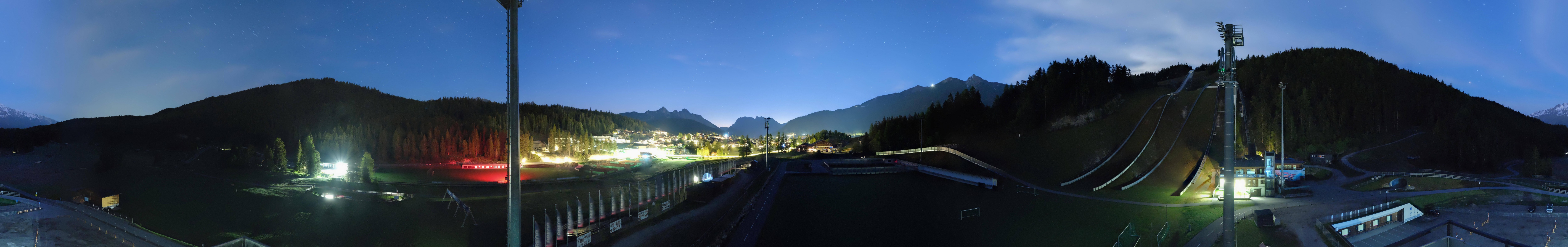 Archiv Foto Webcam Seefeld: Rundblick Casino Arena