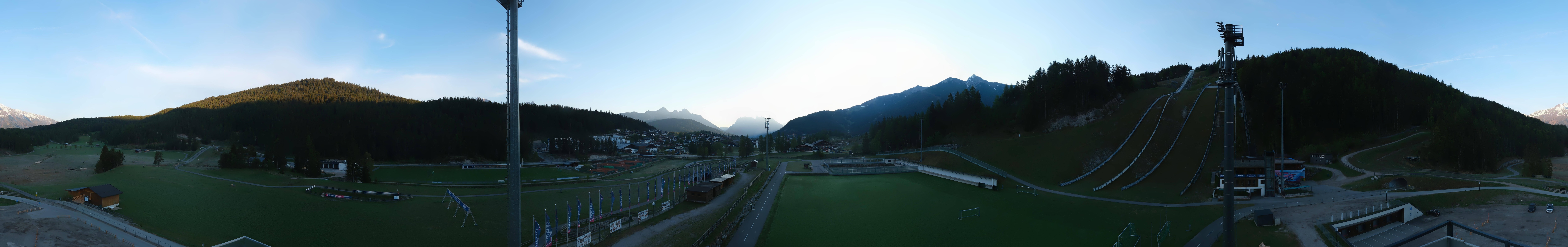 Archiv Foto Webcam Seefeld: Rundblick Casino Arena