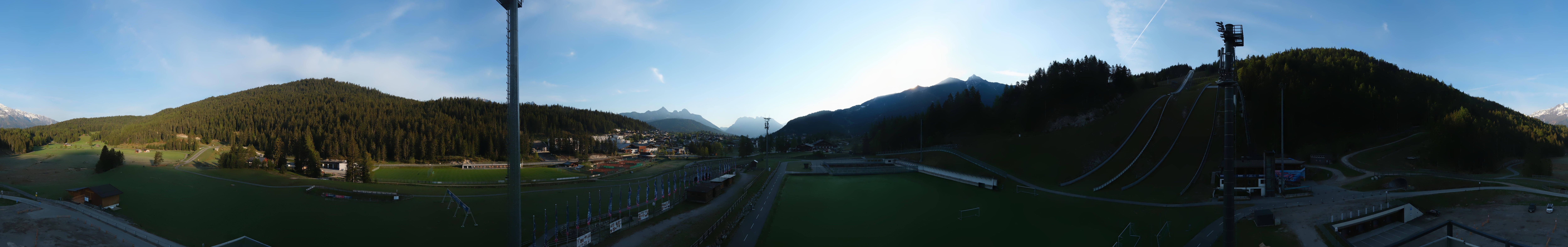 Archiv Foto Webcam Seefeld: Rundblick Casino Arena