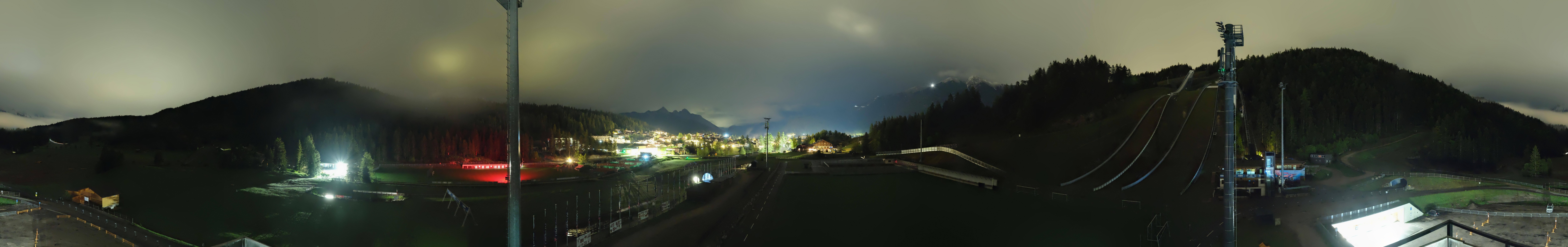 Archiv Foto Webcam Seefeld: Rundblick Casino Arena