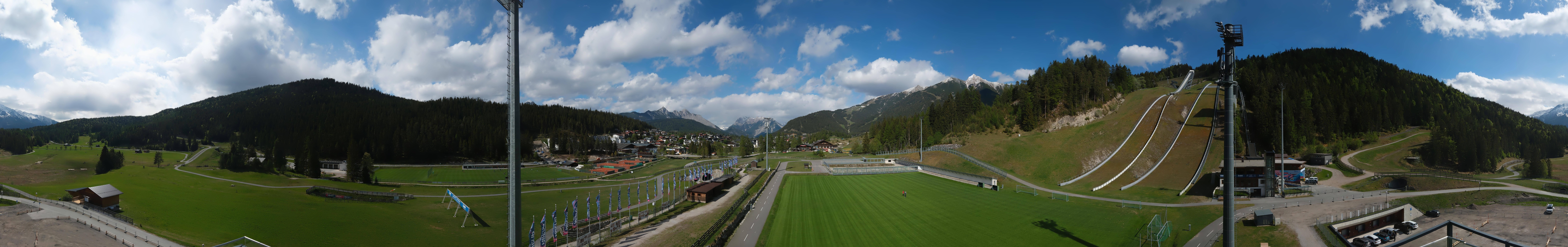 Archiv Foto Webcam Seefeld: Rundblick Casino Arena