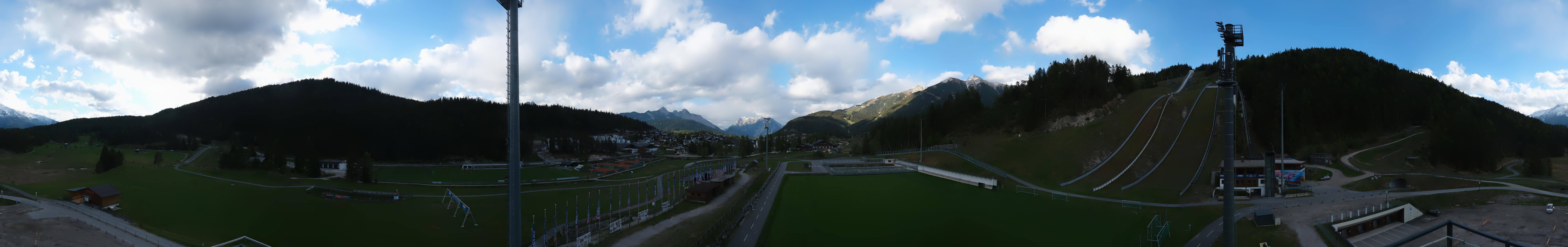 Archiv Foto Webcam Seefeld: Rundblick Casino Arena