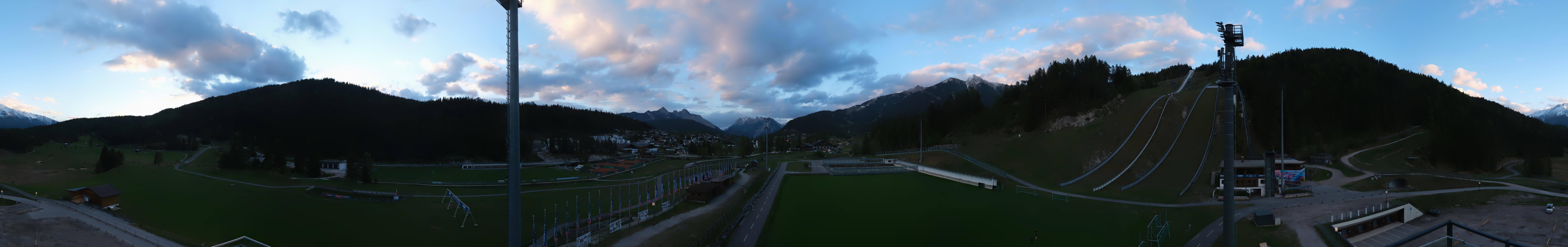 Archiv Foto Webcam Seefeld: Rundblick Casino Arena