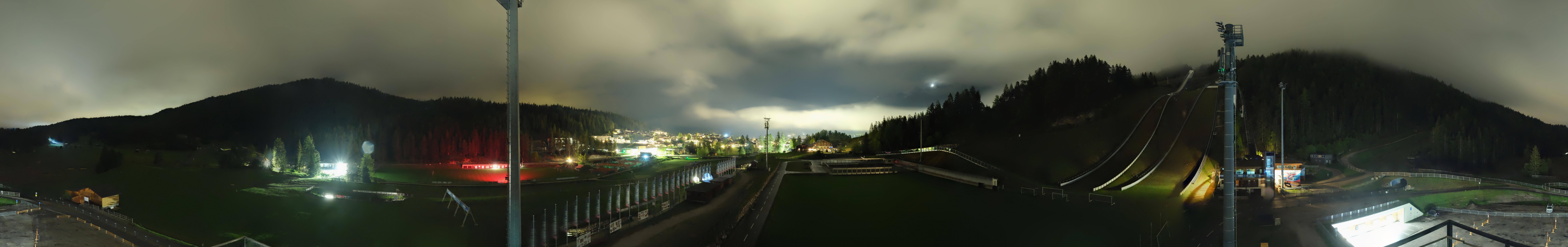 Archiv Foto Webcam Seefeld: Rundblick Casino Arena