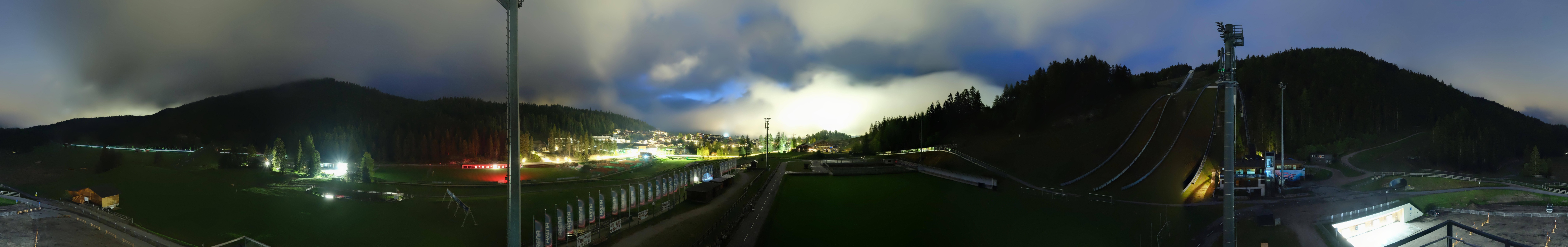Archiv Foto Webcam Seefeld: Rundblick Casino Arena