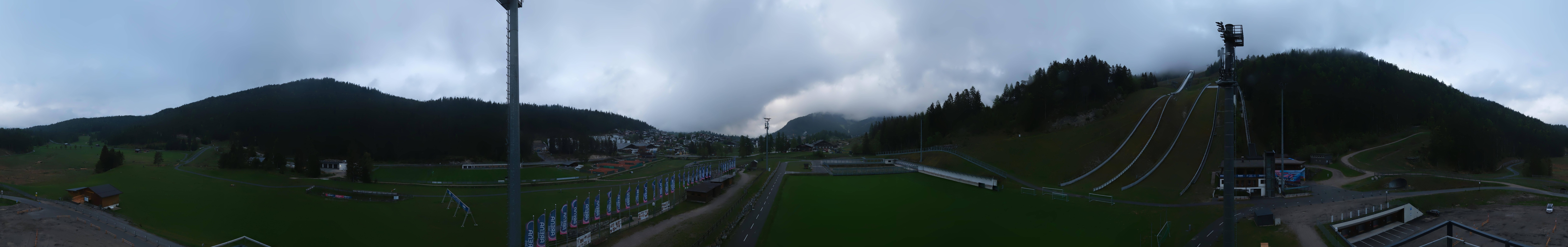 Archiv Foto Webcam Seefeld: Rundblick Casino Arena