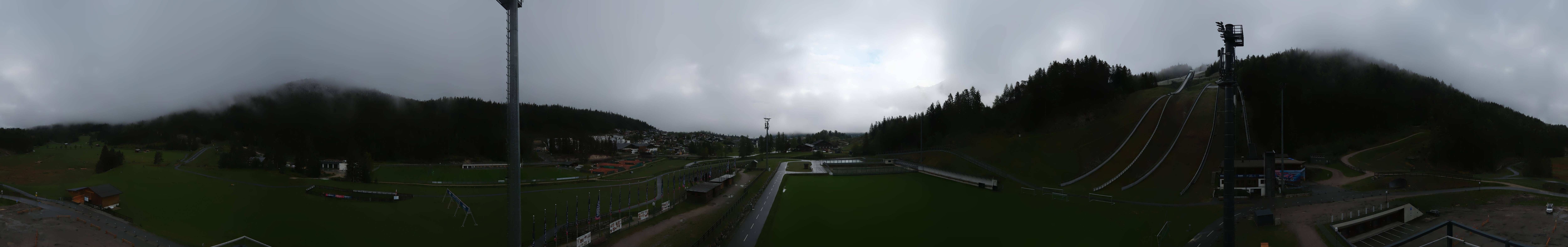 Archiv Foto Webcam Seefeld: Rundblick Casino Arena