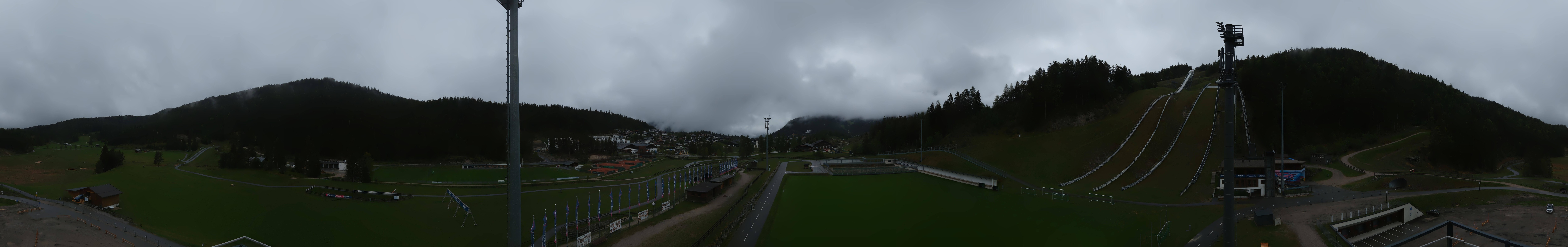 Archiv Foto Webcam Seefeld: Rundblick Casino Arena