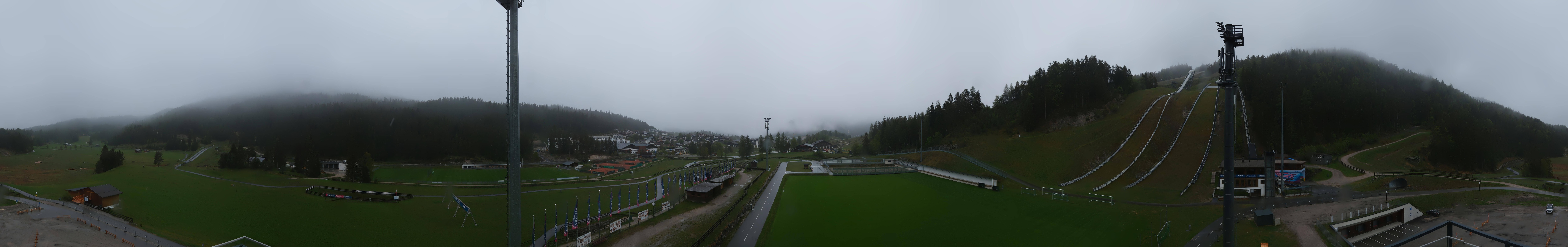Archiv Foto Webcam Seefeld: Rundblick Casino Arena