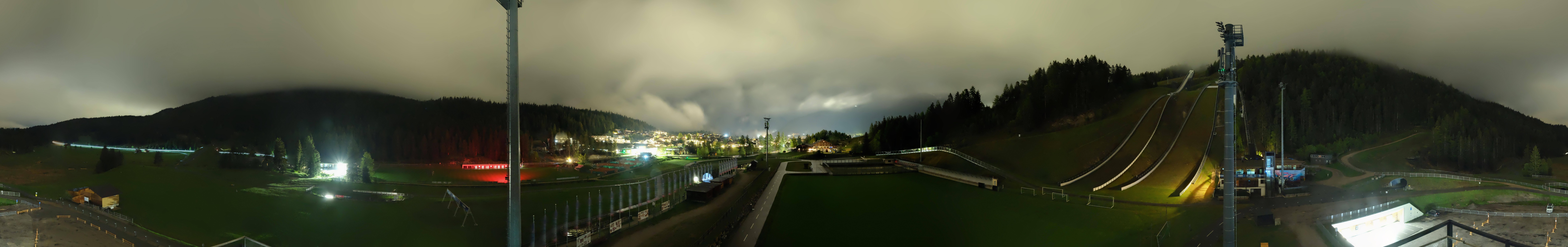 Archiv Foto Webcam Seefeld: Rundblick Casino Arena