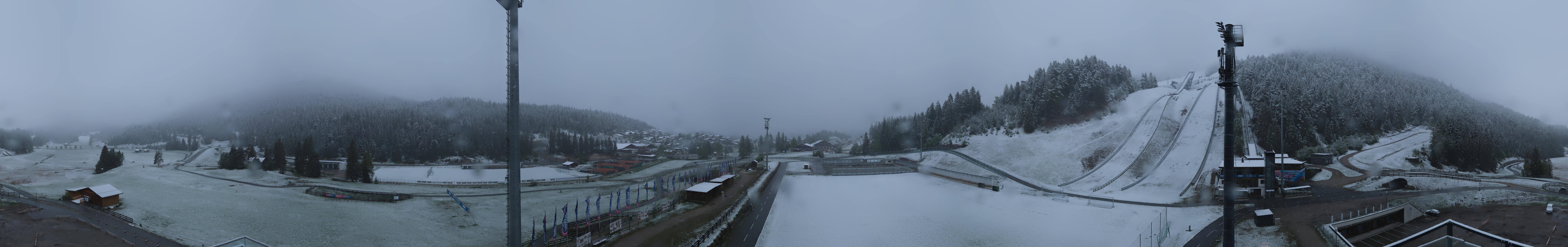 Archiv Foto Webcam Seefeld: Rundblick Casino Arena