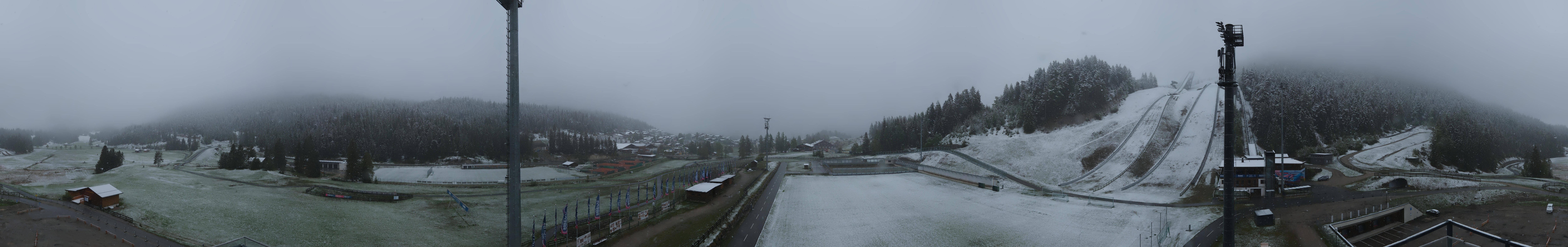 Archiv Foto Webcam Seefeld: Rundblick Casino Arena