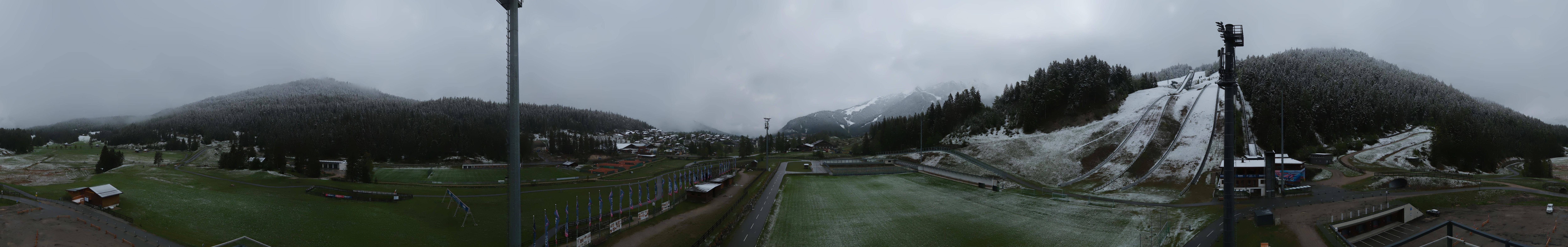 Archiv Foto Webcam Seefeld: Rundblick Casino Arena
