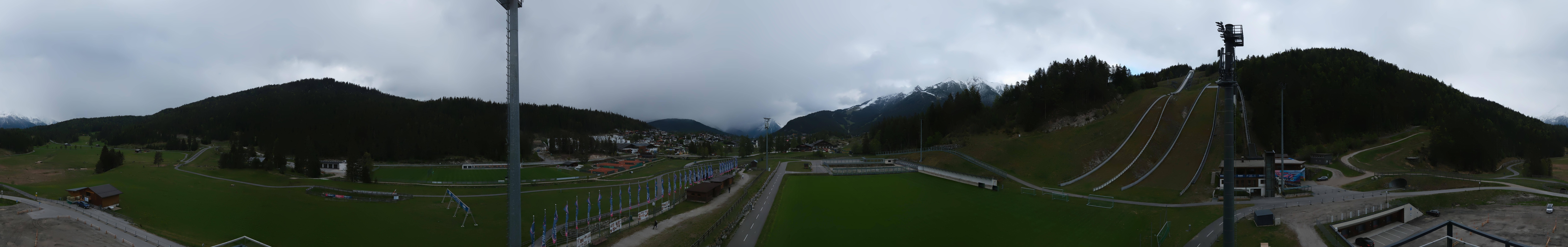 Archiv Foto Webcam Seefeld: Rundblick Casino Arena