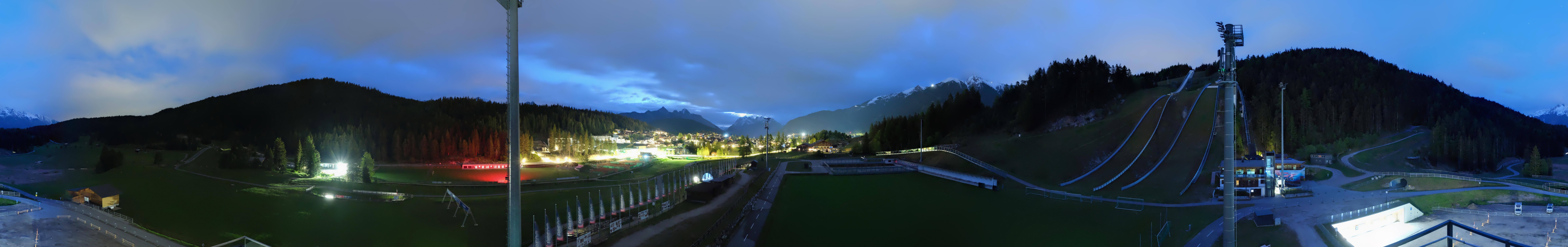 Archived image Webcam Panoramic view Seefeld Casino Arena