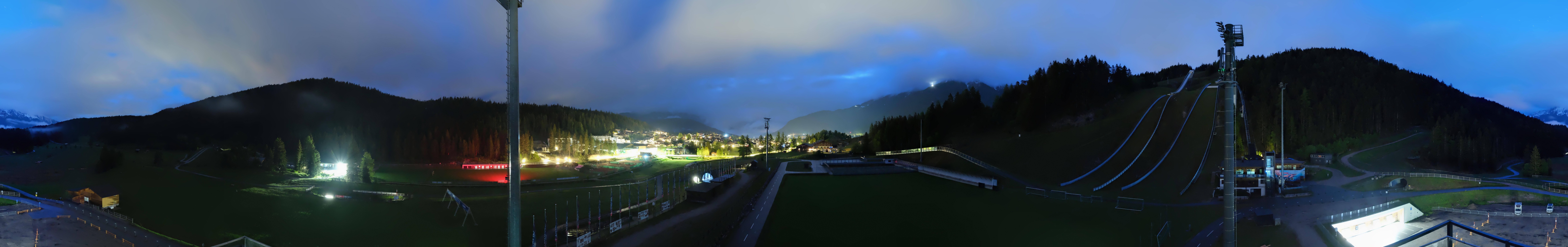 Archiv Foto Webcam Seefeld: Rundblick Casino Arena