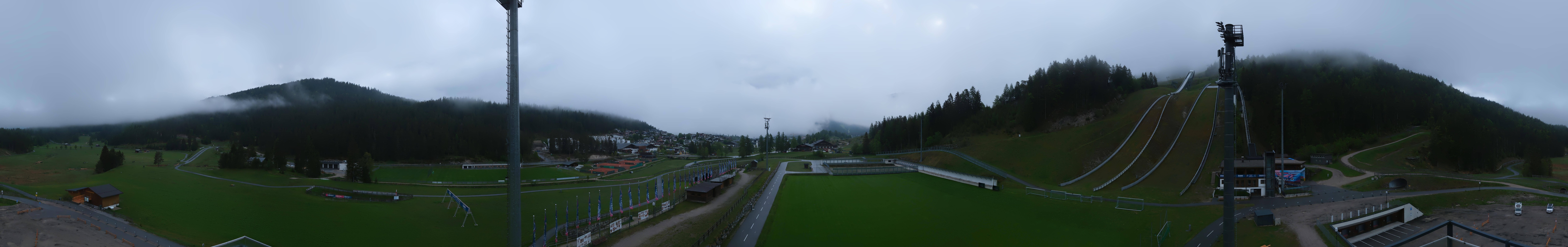 Archiv Foto Webcam Seefeld: Rundblick Casino Arena