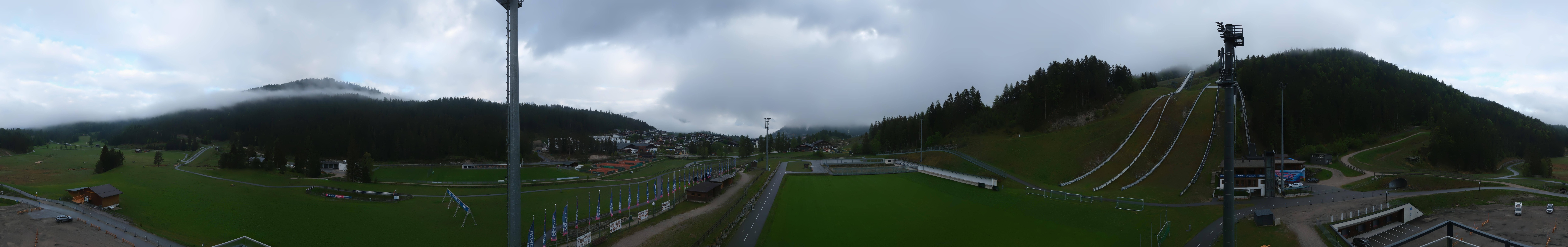 Archiv Foto Webcam Seefeld: Rundblick Casino Arena