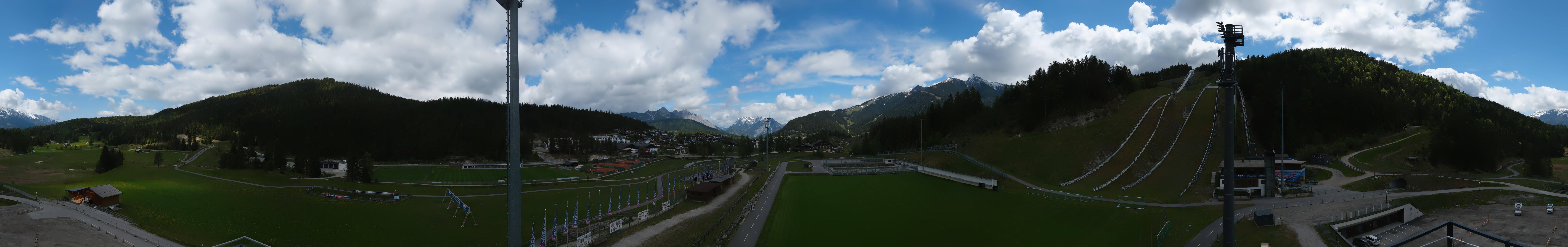 Archiv Foto Webcam Seefeld: Rundblick Casino Arena