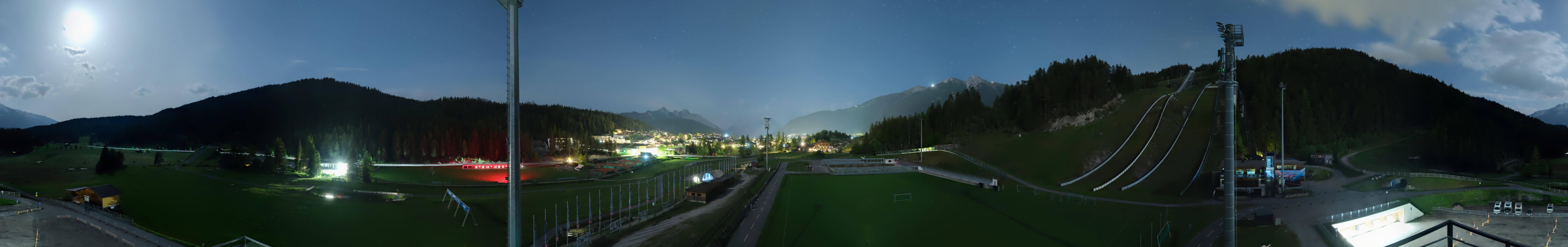 Archiv Foto Webcam Seefeld: Rundblick Casino Arena