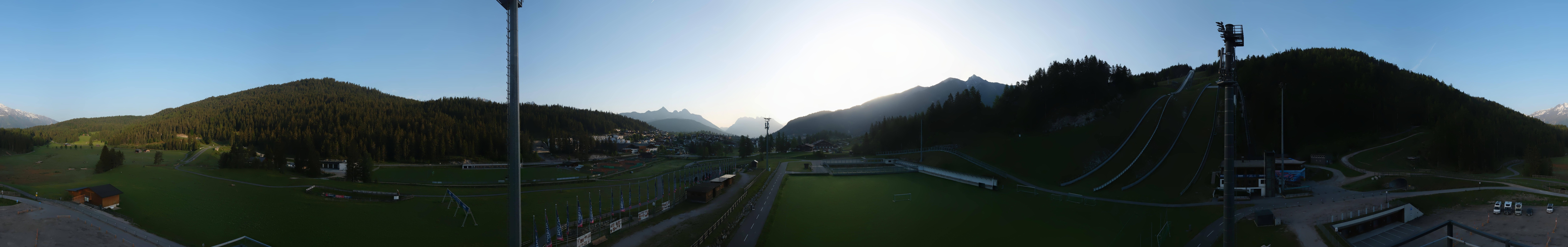 Archived image Webcam Panoramic view Seefeld Casino Arena