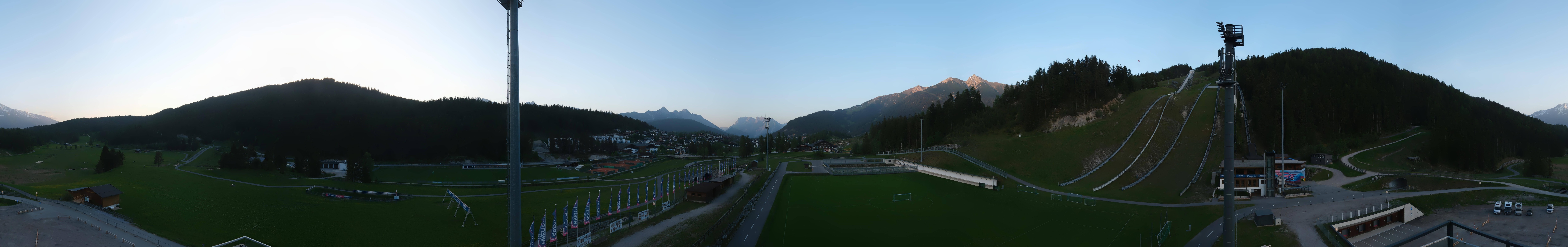 Archiv Foto Webcam Seefeld: Rundblick Casino Arena