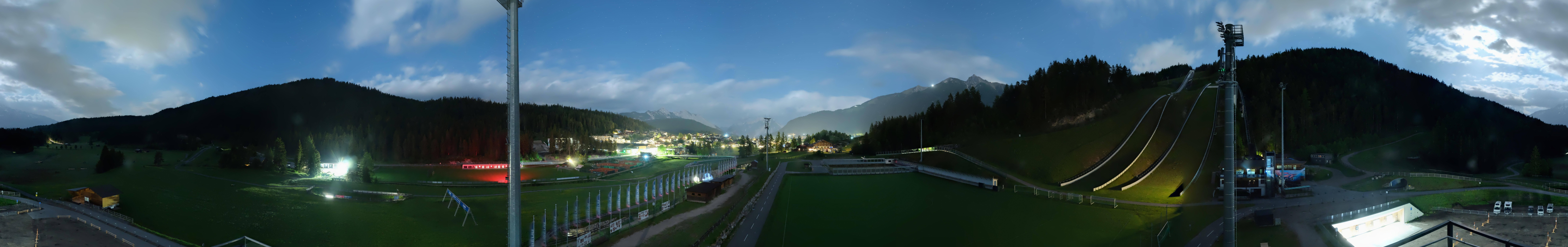 Archived image Webcam Panoramic view Seefeld Casino Arena
