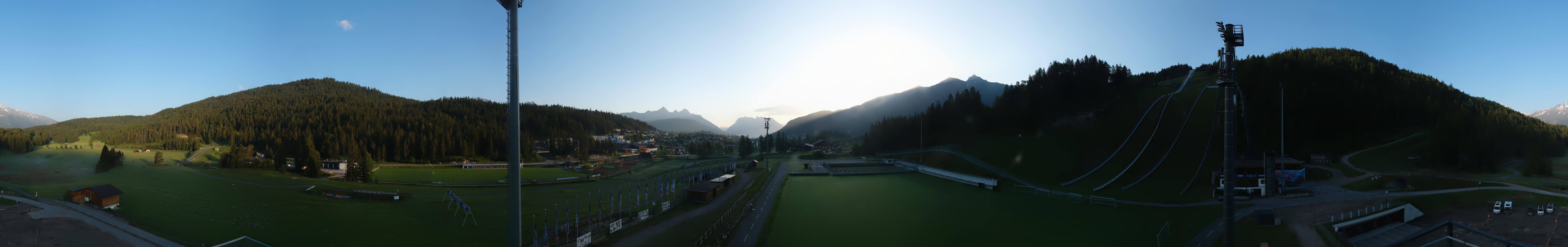 Archiv Foto Webcam Seefeld: Rundblick Casino Arena
